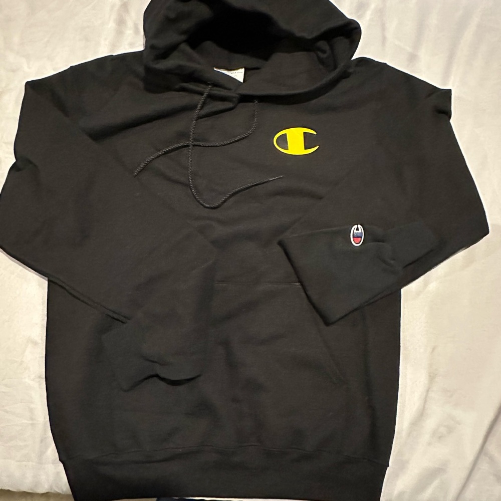 Champion Black Hoodie for Men